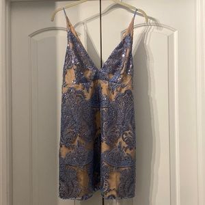 NWT Free People sequin dress size 8